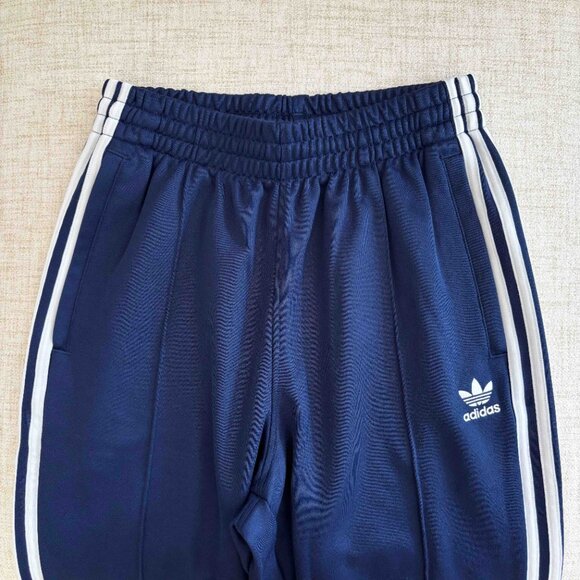 adidas Night Indigo Adicolor Baggy Fit Firebird Track Pants size XS - Picture 9 of 14